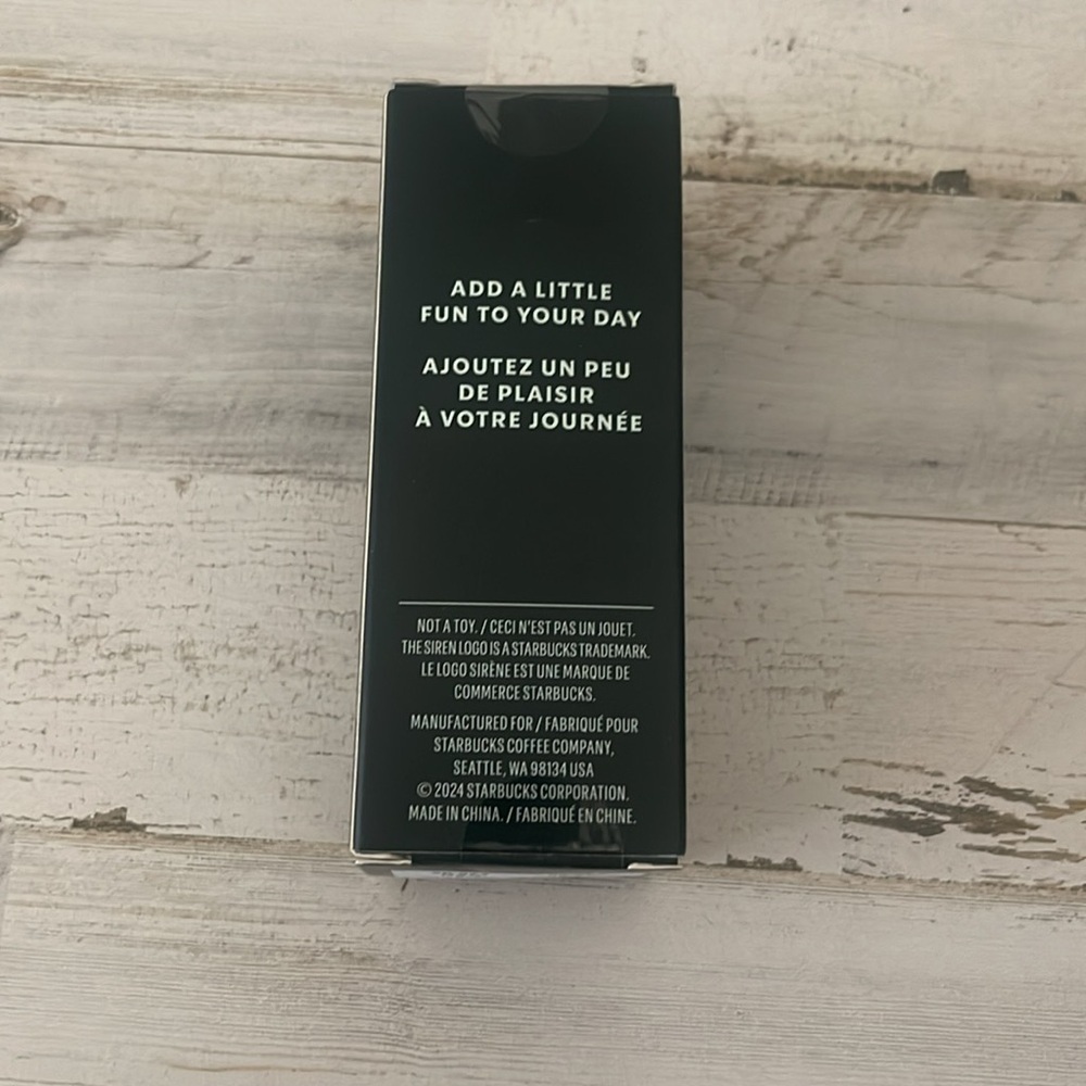 NIB Black Starbucks 2024 Keychain - Picture 4 of 5
